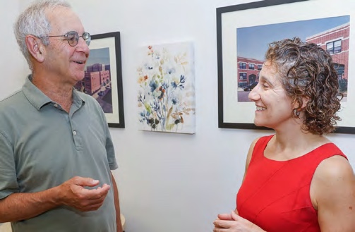 Ron Moelis, NYC Housing Partnership Board Chair, and Molly Wasow Park, new President & CEO